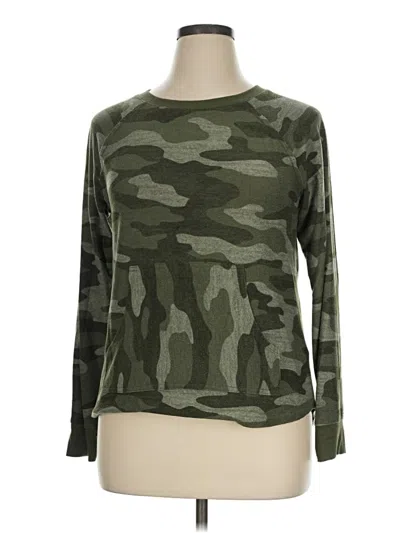 Pre-owned Rewind Pullover Sweater In Green