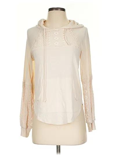 Pre-owned Rewind Pullover Sweater In Ivory