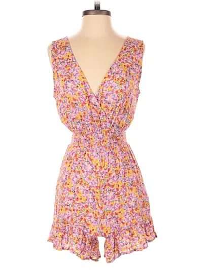 Rewind Romper In Pink