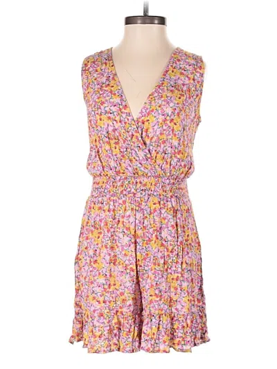 Pre-owned Rewind Romper In Pink
