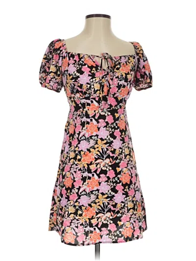 Rewind Short Sleeve Top Pink Sweetheart Neckline Tops