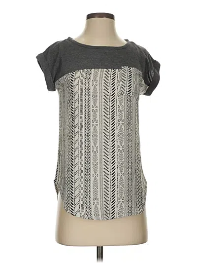 Pre-owned Rewind Short Sleeve T-shirt In Gray