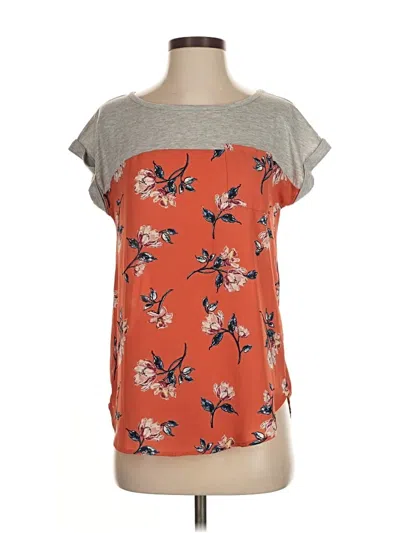 Pre-owned Rewind Short Sleeve T-shirt In Orange