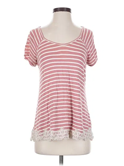 Pre-owned Rewind Short Sleeve T-shirt In Red