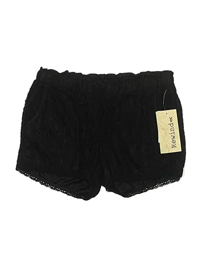 Rewind Shorts In Black