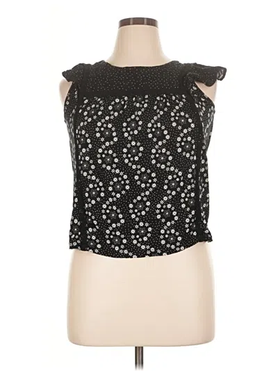 Pre-owned Rewind Sleeveless Blouse In Black