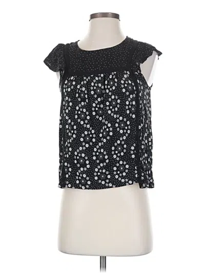 Pre-owned Rewind Sleeveless Blouse In Black