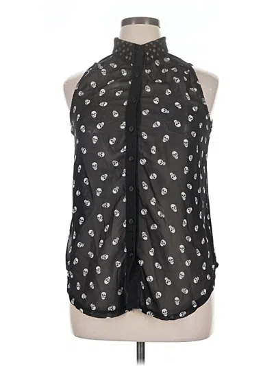 Pre-owned Rewind Sleeveless Blouse In Black