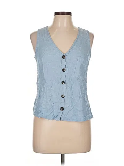 Pre-owned Rewind Sleeveless Blouse In Blue