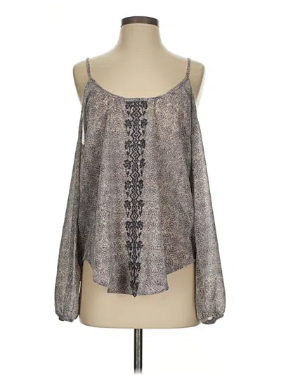 Pre-owned Rewind Sleeveless Blouse In Gray