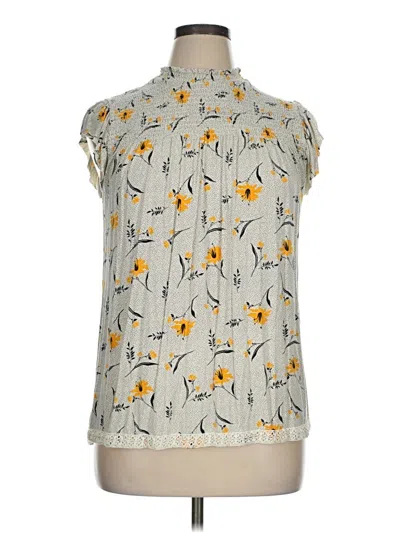 Pre-owned Rewind Sleeveless Blouse In Gray