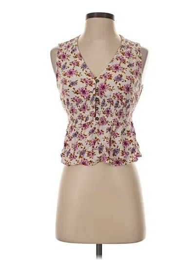 Pre-owned Rewind Sleeveless Blouse In Ivory