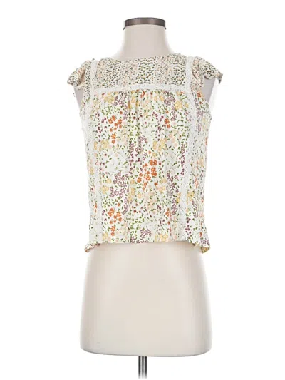 Pre-owned Rewind Sleeveless Blouse In Ivory