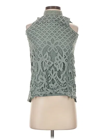 Pre-owned Rewind Sleeveless Blouse In Teal