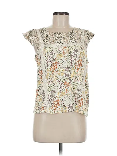 Pre-owned Rewind Sleeveless Blouse In White