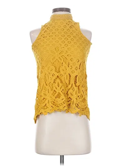 Pre-owned Rewind Sleeveless Blouse In Yellow