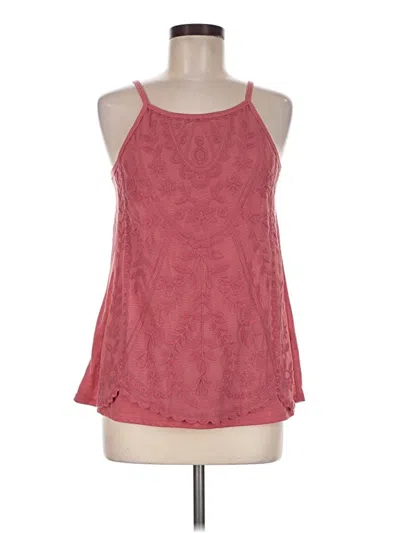 Pre-owned Rewind Sleeveless Top Red Halter Neckline Tops