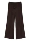 Rewind Wide Leg Trousers In Brown