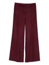 Rewind Wide Leg Pants In Red