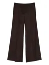 Rewind Wide Leg Trousers In Brown
