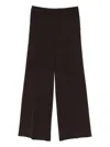 Rewind Wide Leg Trousers In Brown