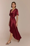 Rewritten Florence Waterfall Hem Dress