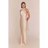 Rewritten Roma Halterneck Dress