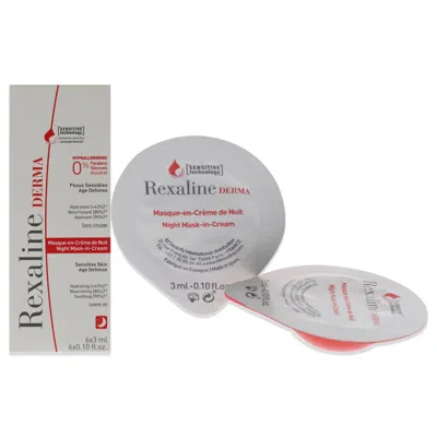 Rexaline Derma Night Mask-in-cream By  For Unisex - 6 X 0.10 oz Cream In Multi
