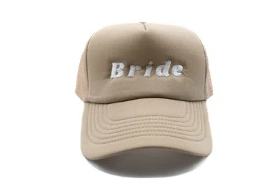 Rey To Z Bride Foam Trucker Hat In Brown