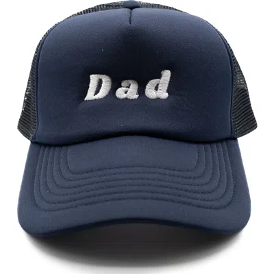 Rey To Z Dad Foam Trucker Hat In Blue