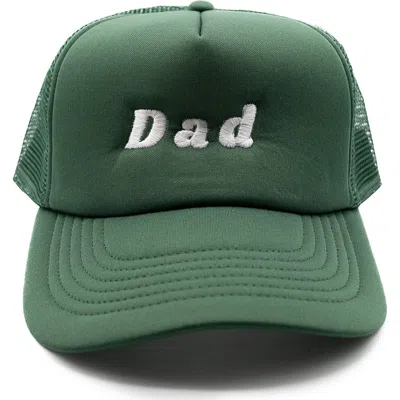 Rey To Z Dad Foam Trucker Hat In Green