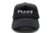 Rey To Z Poppy Foam Trucker Hat In Black