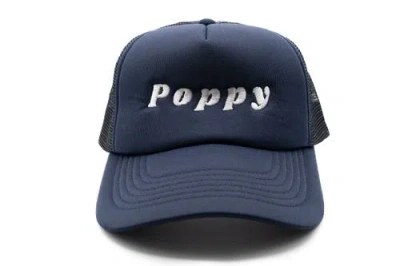 Rey To Z Poppy Foam Trucker Hat In Blue