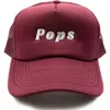 Rey To Z Pops Foam Trucker Hat In Burgundy