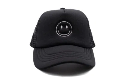 Rey To Z Smiley Foam Trucker Hat In Black