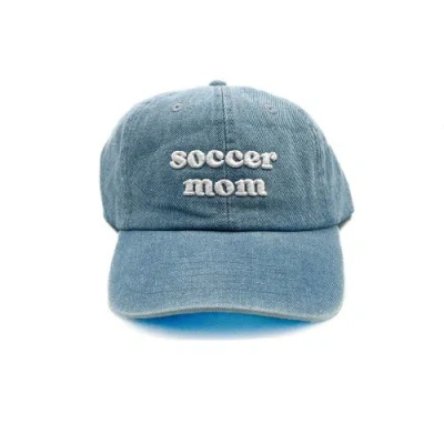 Rey To Z Soccer Mom Baseball Hat In Blue