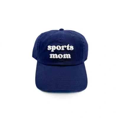 Rey To Z Sports Mom Baseball Hat In Blue