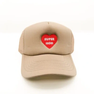 Rey To Z Super Mom Trucker Hat In Brown