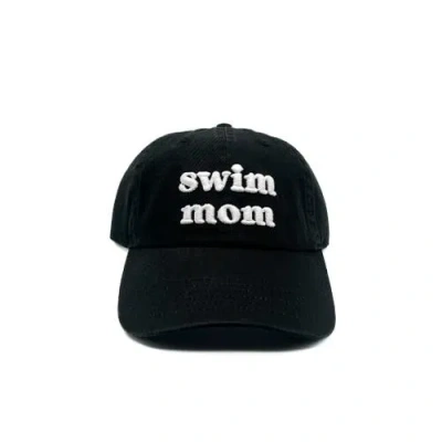 Rey To Z Swim Mom Baseball Hat In Black
