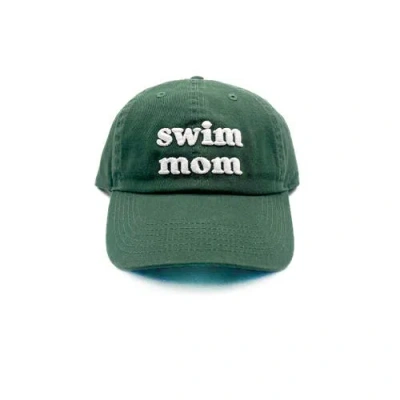 Rey To Z Swim Mom Baseball Hat In Green