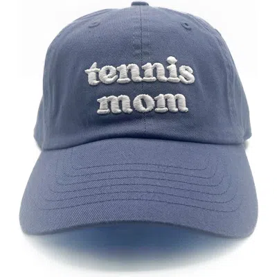 Rey To Z Tennis Mom Baseball Hat In Blue