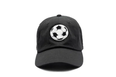 Rey To Z Kids'  Terry Soccer Hat In Black
