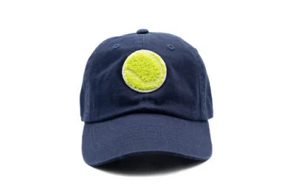 Rey To Z Kids'  Terry Tennis Hat In Blue