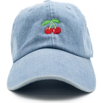 Rey To Z Tiny Cherry Baseball Hat In Blue