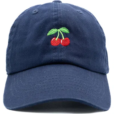 Rey To Z Tiny Cherry Baseball Hat In Blue