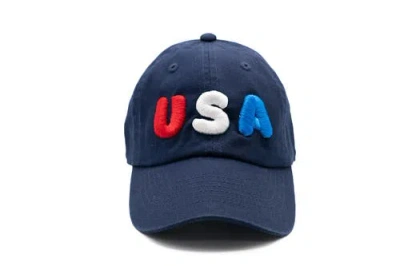 Rey To Z Kids'  Usa Baseball Hat In Blue