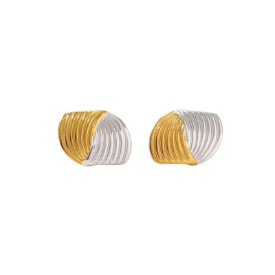 Reyah Lewis Women's Gold / Silver Solene Earrings