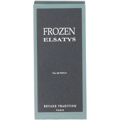 Reyane Tradition Men's Frozen Elsatys Edp Spray 3.4 oz Fragrances 3700066737472 In Gray
