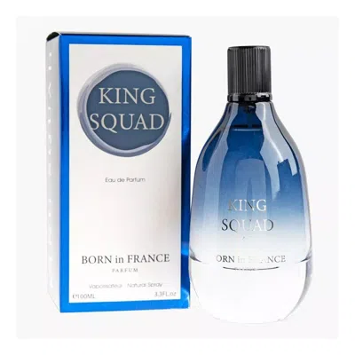 Reyane Tradition Men's King Squad Born In France Edp Spray 3.3 oz Fragrances 3700066702999