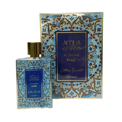 Reyane Tradition Unisex Acqua Di Parisis Al Amana Latelier Oriental Edp Spray 2.6 oz Fragrances 3700
